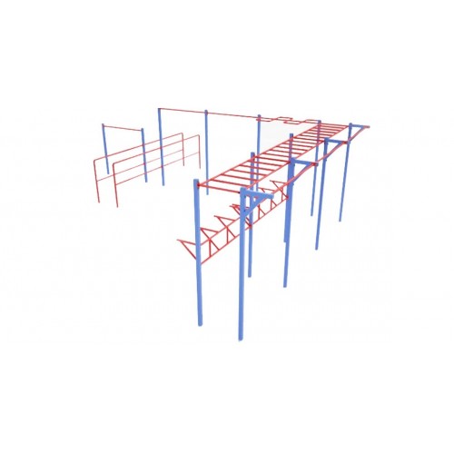 Гімнастичний комплекс StreetGym, код: SS00467-LD Гімнастичний комплекс StreetGym, код: SS00467-LD