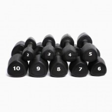 Гантелі з уретановим покриттям Generation Fitness FF51D6C-9kg 2x9 кг, чорний, код: 523022-AX