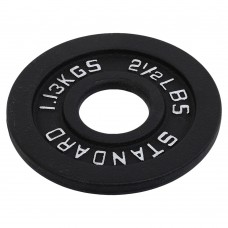 Диски сталеві пофарбовані Standart 50мм, 1,13 кг, сірий, код: SC-80103-2_5LB