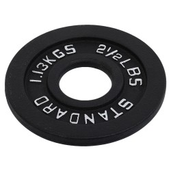 Диски сталеві пофарбовані Standart 50мм, 1,13 кг, сірий, код: SC-80103-2_5LB Диски сталеві пофарбовані Standart 50мм, 1,13 кг, сірий, код: SC-80103-2_5LB