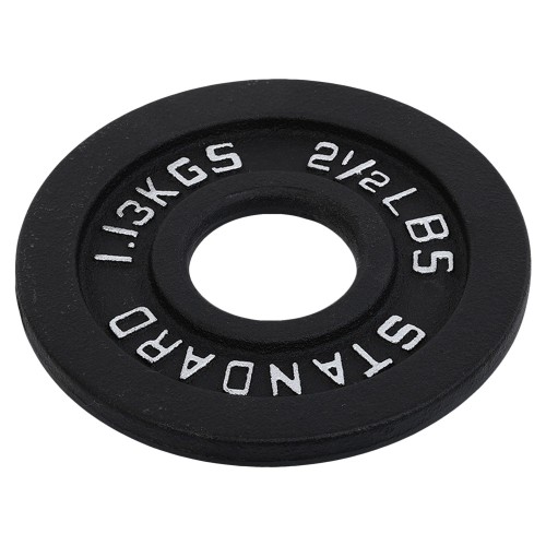 Диски сталеві пофарбовані Standart 50мм, 1,13 кг, сірий, код: SC-80103-2_5LB