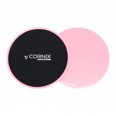 Диски-слайдери для ковзання (глайдингу) Cornix Sliding Disc 2 шт, рожевий, код: XR-0182