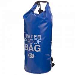 Водонепроникний гермомішок Tactical Waterproof 10 л, синій, код: TY-6878-10_BL