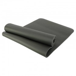 Килимок для йоги та фітнесу FitGo NBR 1830x610x10 мм, сірий, код: FI-0876-1_GR Килимок для йоги та фітнесу FitGo NBR 1830x610x10 мм, сірий, код: FI-0876-1_GR