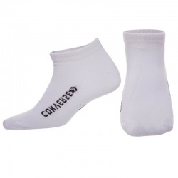 Шкарпетки спортивні укорочені Converse, розмір 40-44, білий, код: A143_W
