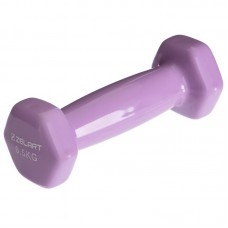 Гантели для фитнеса Modern с виниловым покрытием 1x0,5 кг светло-фиолетовый, код: TA-2777-0_5_V-S52
