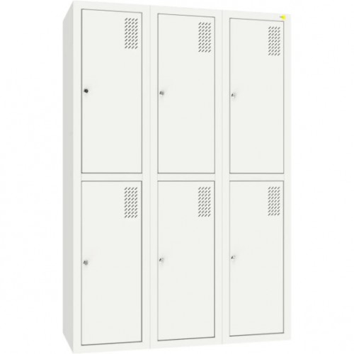 Шафа для одягу металева Emby, 6 секції, код: ШОМ-400/3/6
