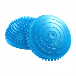 Півсфера масажна балансувальна (масажер для ніг, стоп) 4Fizjo Balance Pad 16 см, 2 шт, синій, код: 4FJ0058