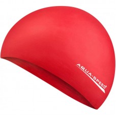 Шапка для плавання Aqua SpeedSoft Latex червоний, код: 5908217657329