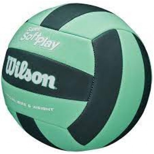 М"яч волейбольний Wilson Super Soft Play №5, зелений, код: 097512611480 М"яч волейбольний Wilson Super Soft Play №5, зелений, код: 097512611480