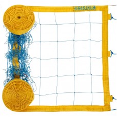 Сітка для волейболу PlayGame Преміум 15 Норма 9x0, 9м синій-жовтий, код: SO-9554_BLY