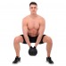 Гиря-дзвін чавунна пофарбована Ball Bell LiveUp 16кг, чорний, код: LP8047-35LB-S52