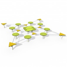 Пеньки на ланцюгах InterAtletika, код: LK616-SM Пеньки на ланцюгах InterAtletika, код: LK616-SM