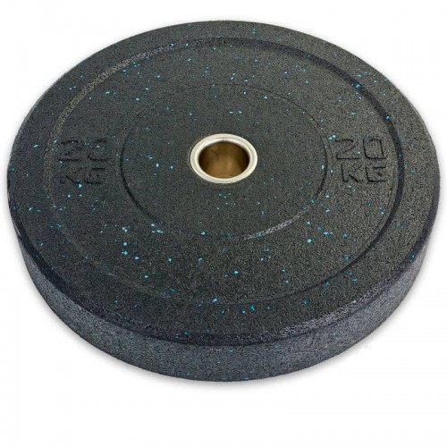 Бамперні диски для кроссфіта Record Raggy Bumper Plates з структурної гуми 20кг (d-51мм), код: TA-5126-20-S52