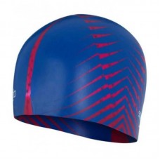 Шапка для плавання Speedo Rev Moud Silc Cap Au червоний-синій, код: 5053744739496