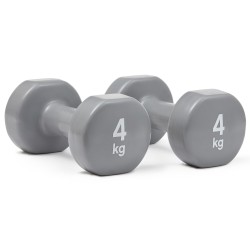 Гантелі Reebok 2х4 кг, сірий, код: RAWT-18004-IA Гантелі Reebok 2х4 кг, сірий, код: RAWT-18004-IA