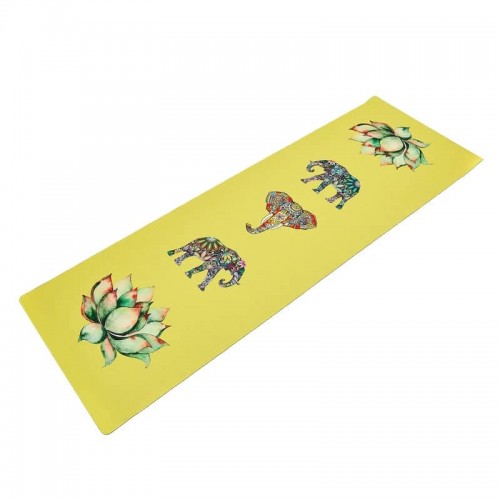 Коврик для фітнесу та йоги FitGo, код: FI-7157-6