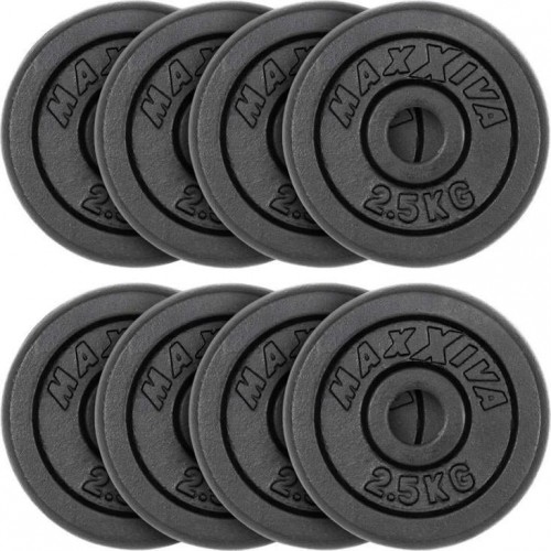 Набір дисків Maxxiva 8 х 2,5 кг, код: M-10085425-IN