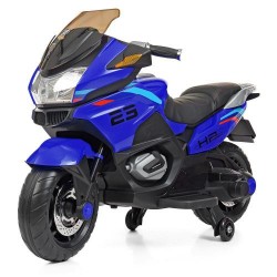 Дитячий електромобіль Bambi Мотоцикл, синій, код: M 4272EL-4-MP