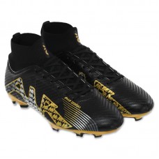 Бутси футбольні Zoom розмір 41, чорний-золотий-срібний, код: 220918B-4_41BKGR Бутси футбольні Zoom розмір 41, чорний-золотий-срібний, код: 220918B-4_41BKGR