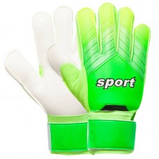 Рукавички воротарські PlayGame Sport салатовий, розмір 10, код: 920_LG_10-S52