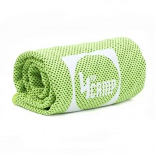 Охолоджувальний рушник для фітнесу та спорту 4CAMP з мікрофібри 100x30см, зелений, код: CT01 GREEN