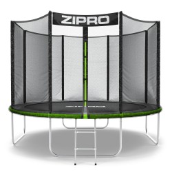 Садовий батут Zipro Jump Pro з вуличною сіткою 10FT 312 см, зелений-чорний, код: M-1600651-IN