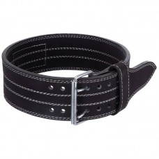 Пояс атлетичний шкіряний Zelart ширина 10см XL чорний, код: SB-165150_XL-S52