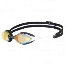 Окуляри для плавання Arena Cobra Swipe Mirror жовтий-мідно-білий, код: 3468336570180