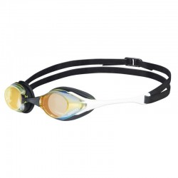 Окуляри для плавання Arena Cobra Swipe Mirror жовтий-мідно-білий, код: 3468336570180