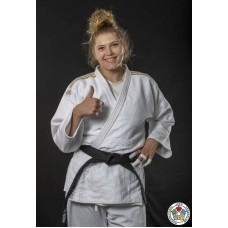 Кімоно для дзюдо Adidas Champion II з ліцензією IJF, розмір 185, білий, код: 15622-636