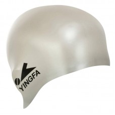Шапочка для плавання силіконова для дорослих Yingfa Round L, сірий, код: C0072_LGR