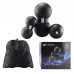 Набір масажних м"ячиків U-Powex EPP Massage Ball 3 шт, чорний, код: UP_1002_Ball_3in