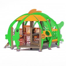 Дитячий ігровий комплекс Miros "Рибка", код: DIO785HDPE Дитячий ігровий комплекс Miros "Рибка", код: DIO785HDPE