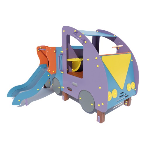 Гімнастичний комплекс Miros "Авто" 2430х2040х1650 мм, код: DIO401