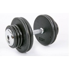 Гантель цілісна професійна сталева Record 1х30 кг, код: TA-7231-30 Гантель цілісна професійна сталева Record 1х30 кг, код: TA-7231-30