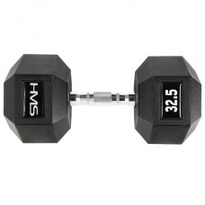 Гантель HMS Hex Pro 1х32,5 кг, код: 17-66-124-IN
