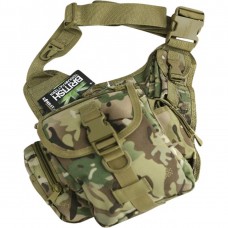 Сумка тактическая Kombat Tactical Shoulder Bag камуфляж, код: kb-tsb-btp