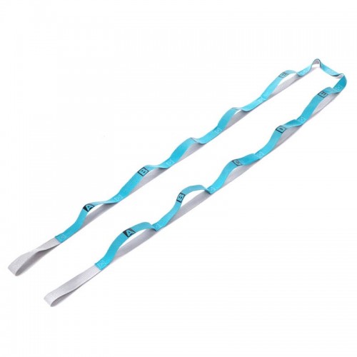 Стрічка для розтяжки Record Stretch Strap бірюзовий, код: FI-1723_T Стрічка для розтяжки Record Stretch Strap бірюзовий, код: FI-1723_T