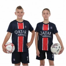 Форма футбольна дитяча PSG Mbappe 10 домашня 2024, розмір 20, зріст 115-125, синій-червоний, код: CO-3676_20