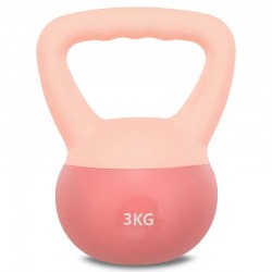 Гиря м"яка FitGo 3кг, рожевий, код: FI-0122-3_P