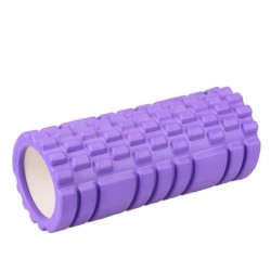 Масажний валик класичний SNS EVAJD2-33-purple 33 см, фіолетовий, код: 12394-SNS