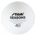 М"ячі для настільного тенісу Stiga Seasons, White 12 шт (1110-2810-12), код: 931162-SVA М"ячі для настільного тенісу Stiga Seasons, White 12 шт (1110-2810-12), код: 931162-SVA