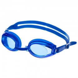 Окуляри для плавання з берушами в комплекті FitGo Grilong синій, код: F268_BL