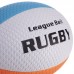 М"яч для регбі PlayGame Rugby Liga ball №9 білий-синій, код: RG-0391_WBL-S52