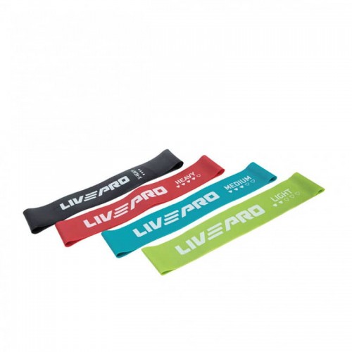 Набір фітнес гумок LivePro Resistance Loops Bands, 4шт, код: 6951376101355 Набір фітнес гумок LivePro Resistance Loops Bands, 4шт, код: 6951376101355