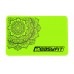 Блок для йоги EasyFit EVA з малюнком салатовий, код: EF-1819-G-EF