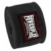 Бинти для боксу PowerPlay Lycra (спандекс), 4,5 м, чорний, код: PP_3047_4,5m_Black