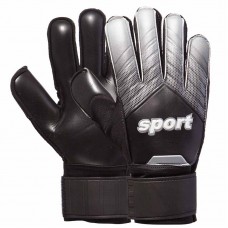 Рукавички воротарські PlayGame Sport розмір 10, чорний-сірий, код: 920_BKGR_10