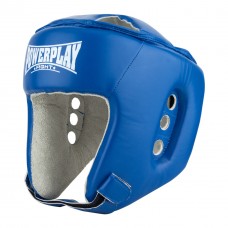 Боксерський шолом тренувальний PowerPlay XL синій, код: PP_3084_XL_Blue